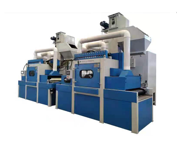 数控喷砂生产线